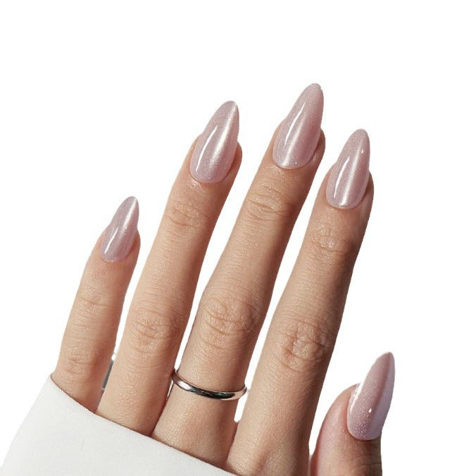 Glitzerndes Stiletto Press-On Nail Set Brehn