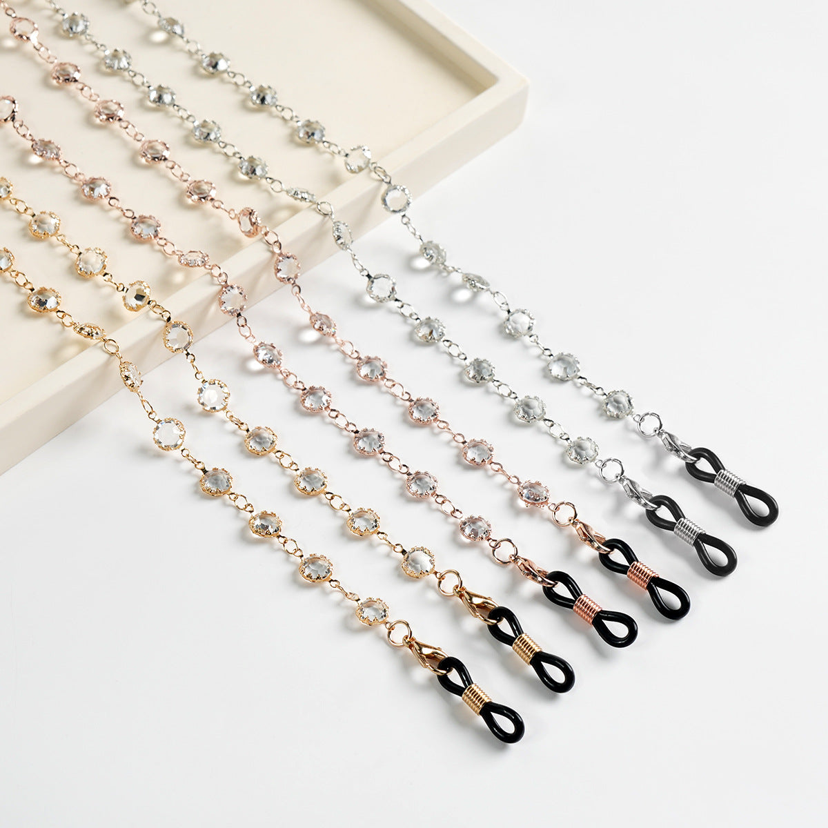 Edelstein-verzierte Brillenband Brehn