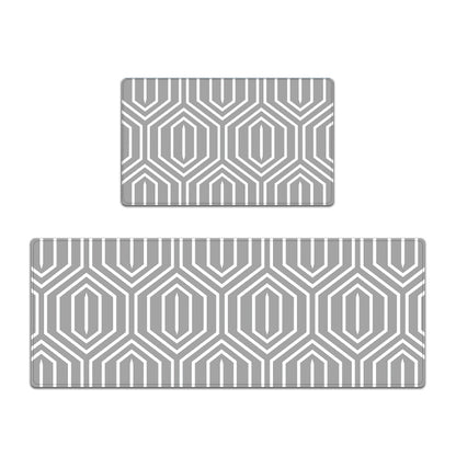 Künstlerisches geometrisches Muster Bereichsmatte Set Brehn