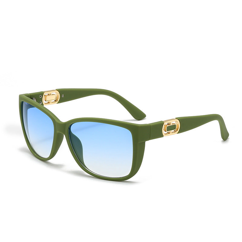 Damen oversized Sonnenbrille mit elegantem Rahmen und UV-Schutz Brehn