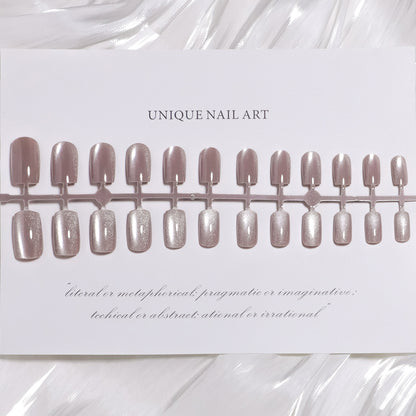 Einzigartiges Press-On Nageldesign Set Brehn