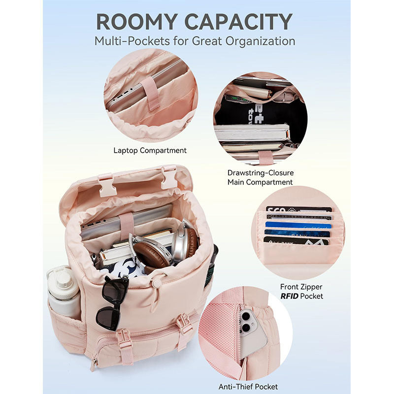Stilvolle Gepolsterte Laptop-Rucksack Brehn