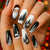 Saisonale Themen Lange Press-On Nageldesign Brehn