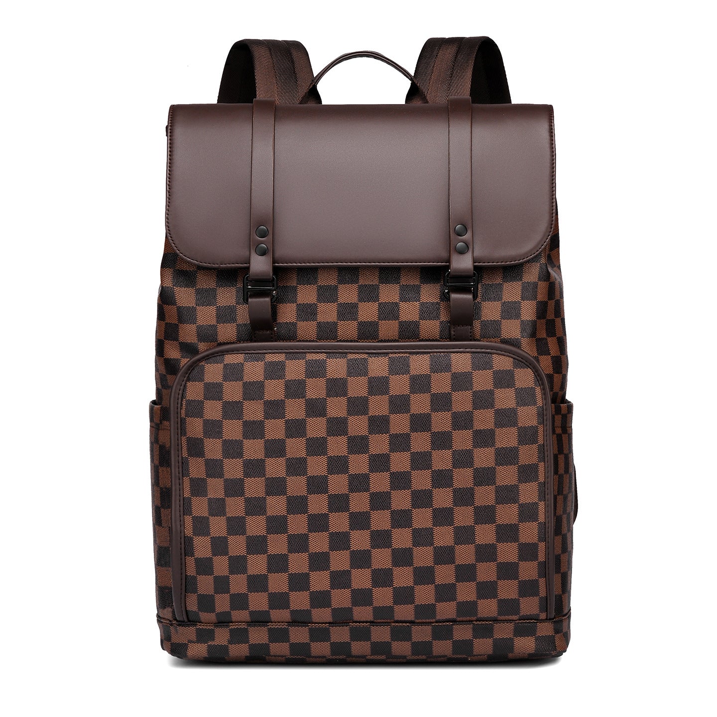 Moderner kariert Rucksack Brehn