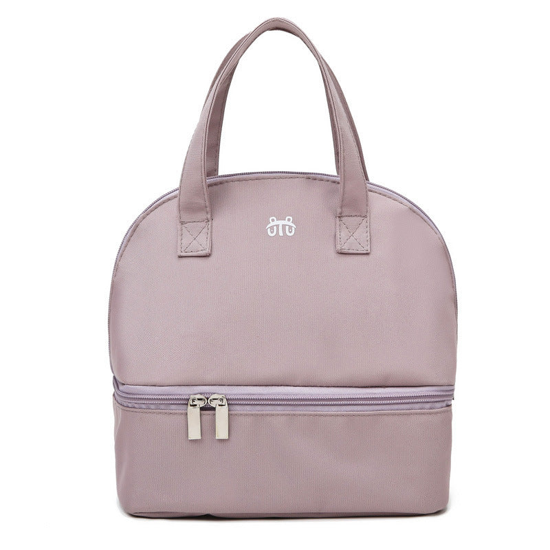 Damen isolierte Kühltasche mit praktischem doppelt zip-Design Brehn