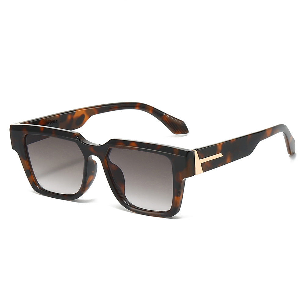 Oversized Quadrat Rahmen Mode Sonnenbrillen Brehn