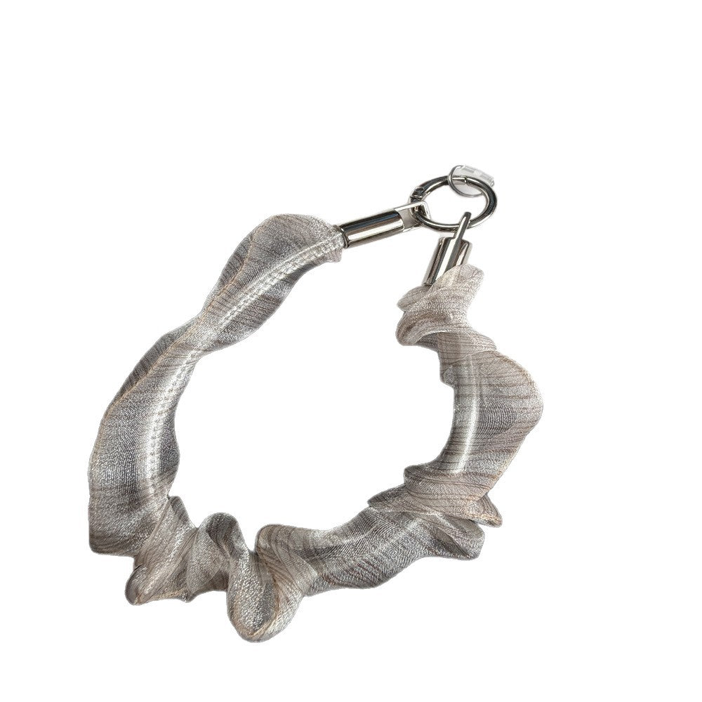 Rüsch-Haargummi Schlüsselanhänger Halter Brehn