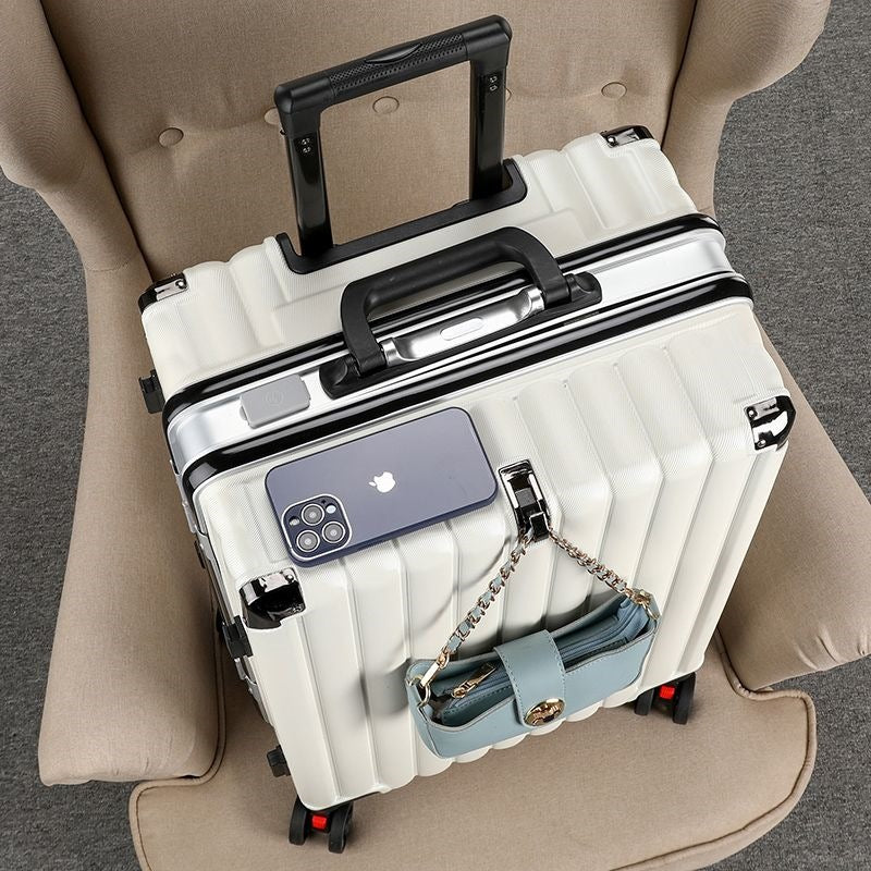 Hartschalen Trolley Mit Integriertem Usb-Ladeanschluss Und Multifunktionalem Stauraum Brehn