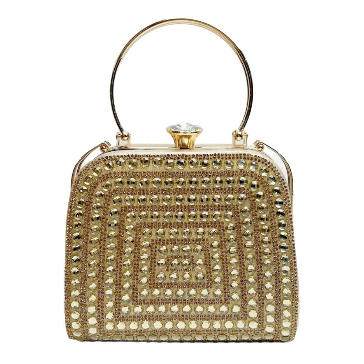 Elegante Handheld Strass Abendtasche