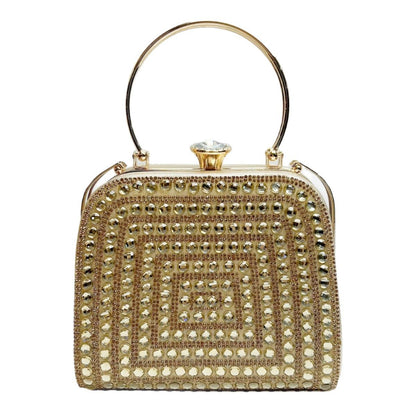 Elegante Handheld Strass Abendtasche