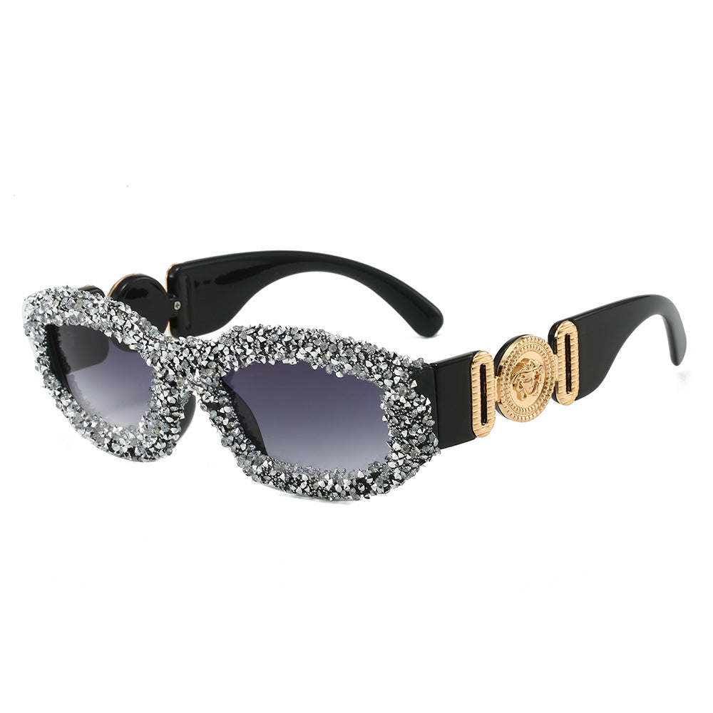 Damen Kristallverzierte Sonnenbrille Brehn