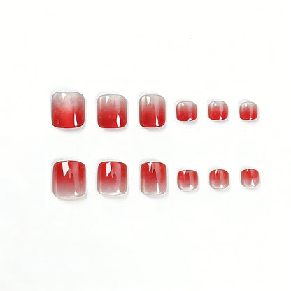 Ombre Pediküre Nagelkunst Brehn