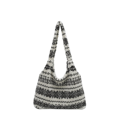 WoBohemian Strick Hobo Tasche Brehn