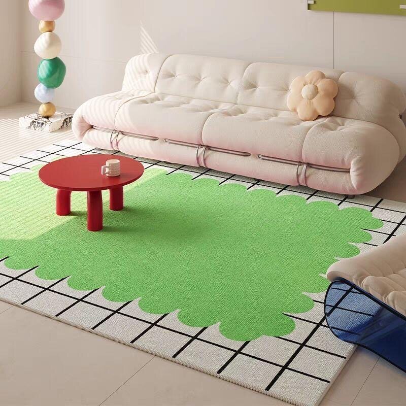 Dekorativer floraler Musterteppich