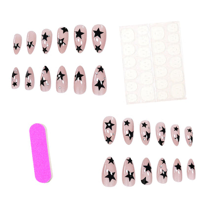 Stern-Bestickte Nail Art Brehn