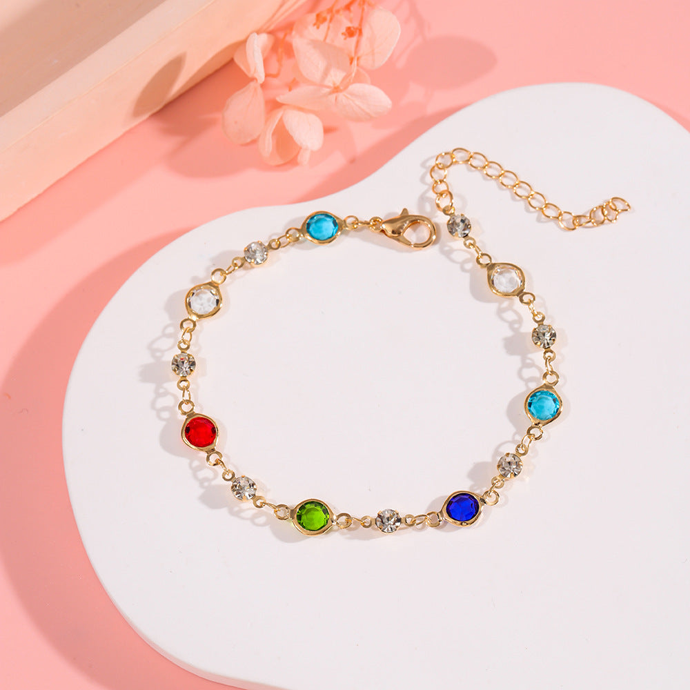 Elegante mit Kristallen verzierte Armband Brehn