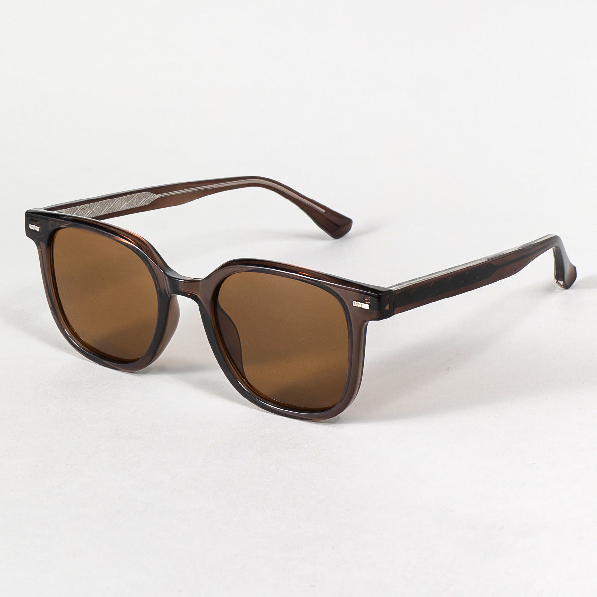Damen modische Sonnenbrille mit markantem rechteckigen Rahmen und UV-Schutz Brehn