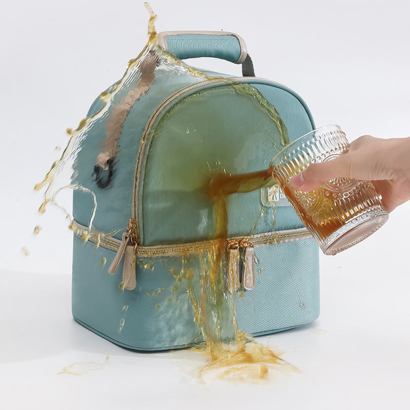 Damen Isolierte Lunch-Tasche mit praktischem Trennfach Brehn