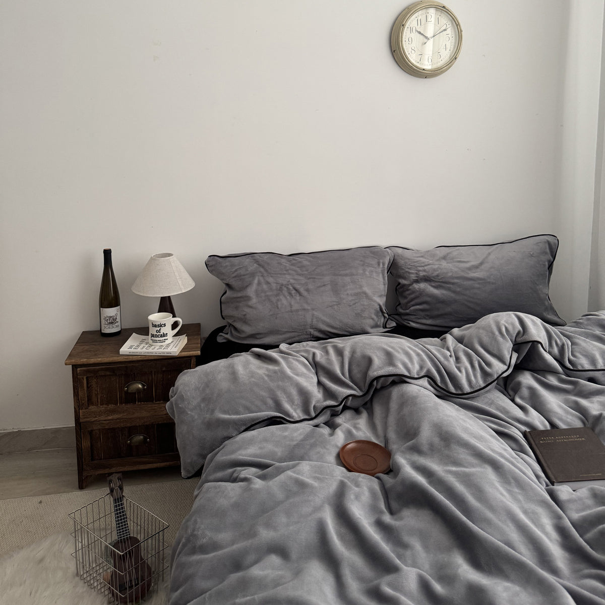 Premium Weiches Plüsch Bettwäsche Set