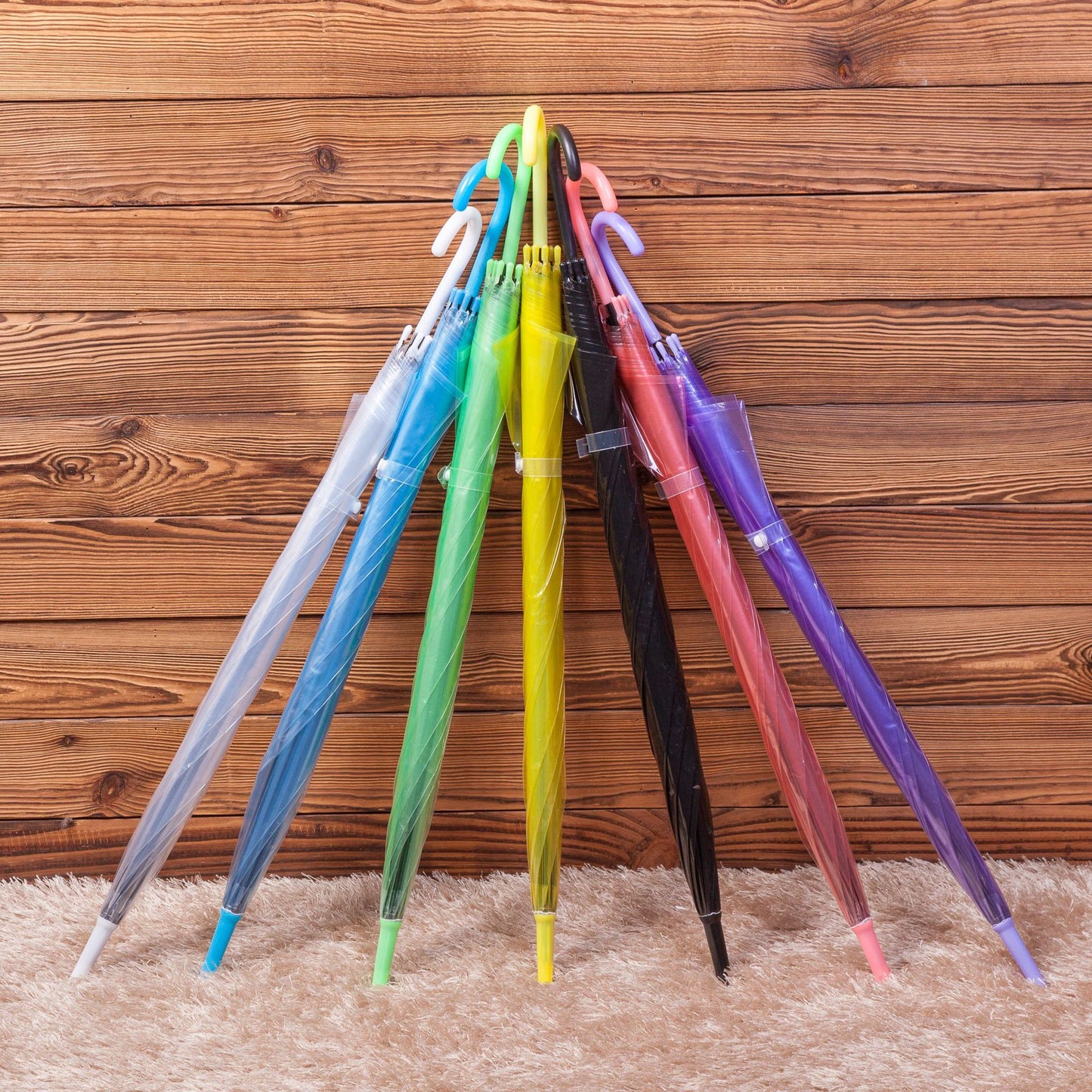 Unisex Regenbogen Regenschirm Brehn