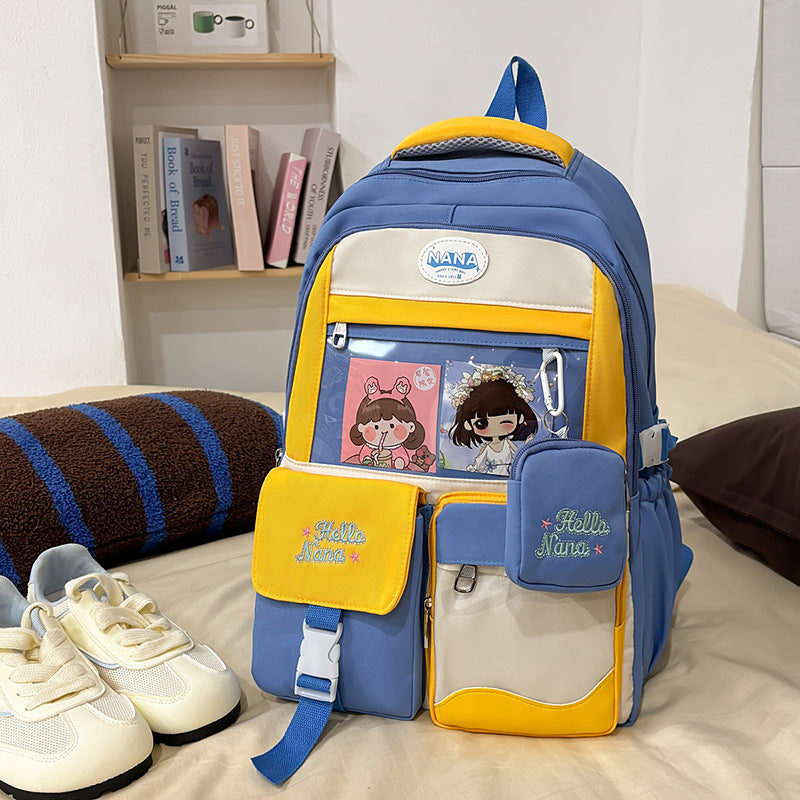 Cartoon-Charakter Druck Rucksack