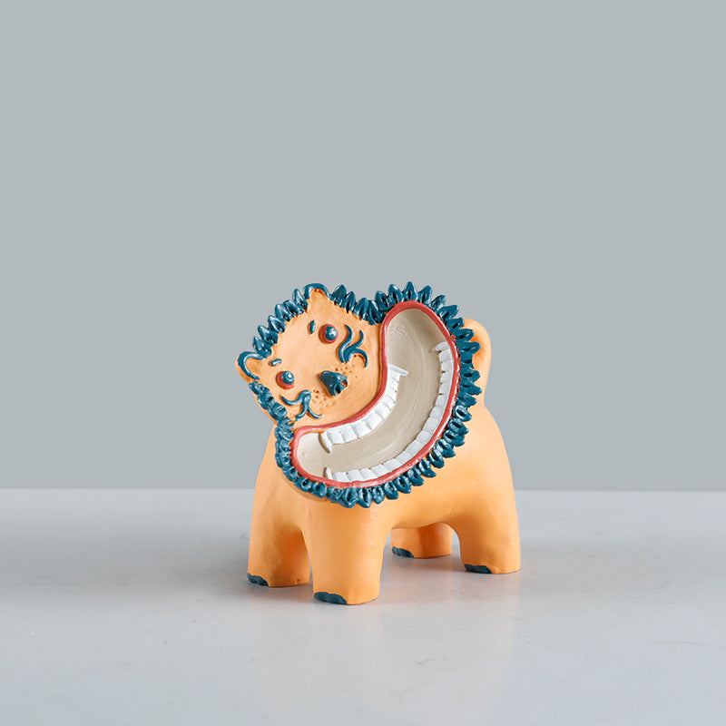 Künstlerische dekorative Hundefigur