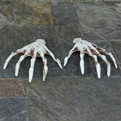 Gruselige realistische Skeletthand Requisite Brehn