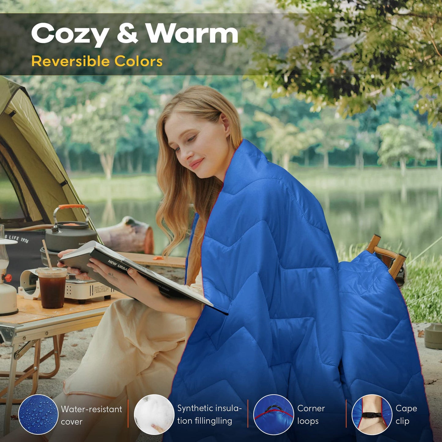 Unisex Wärmeisolierende Outdoor-Decke Brehn