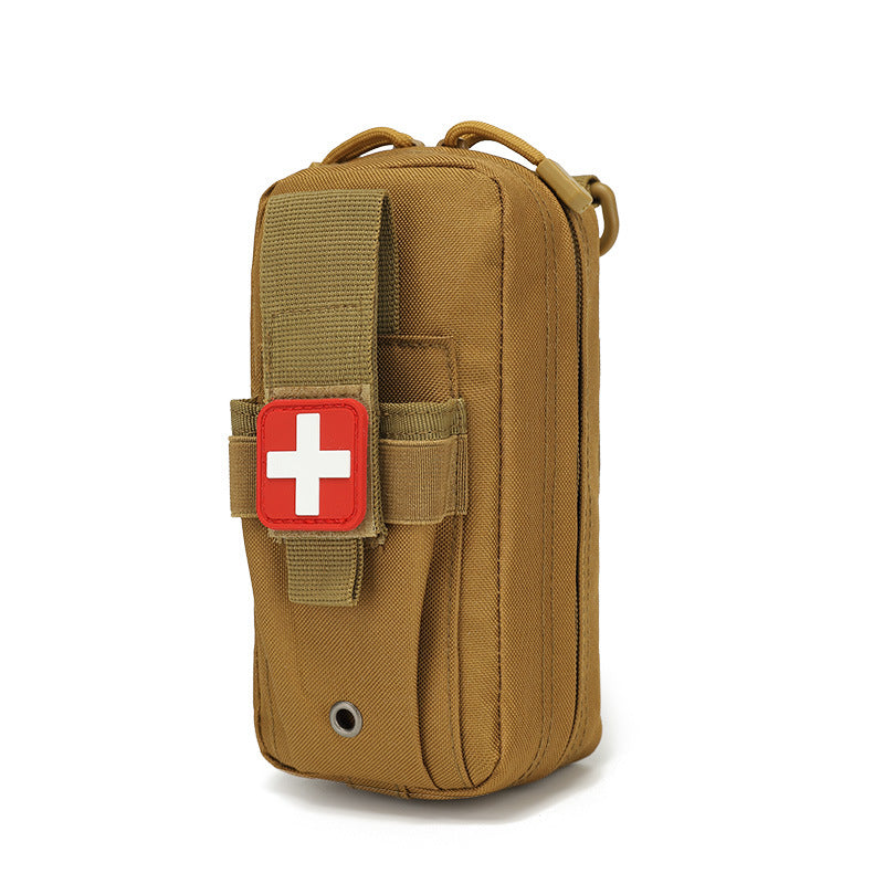 taktische MOLLE Erste-Hilfe-Tasche aus strapazierfähigem Nylon mit Entwässerungsösen Organizer Brehn
