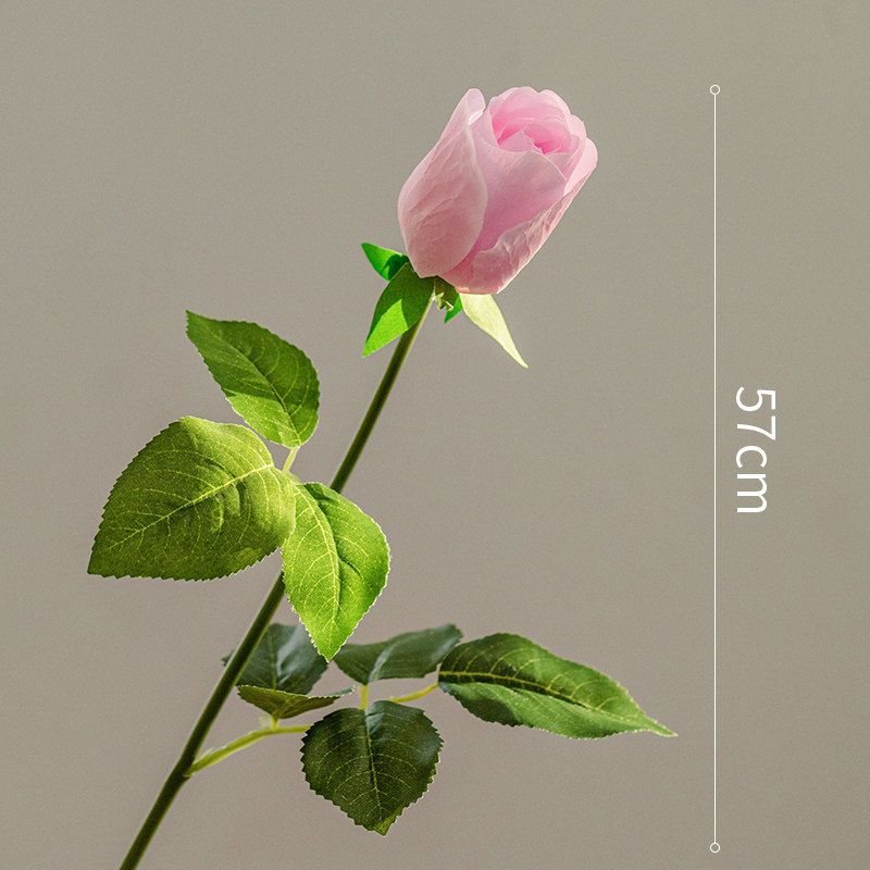 Lebensechter künstlicher rosa Rosenstamm