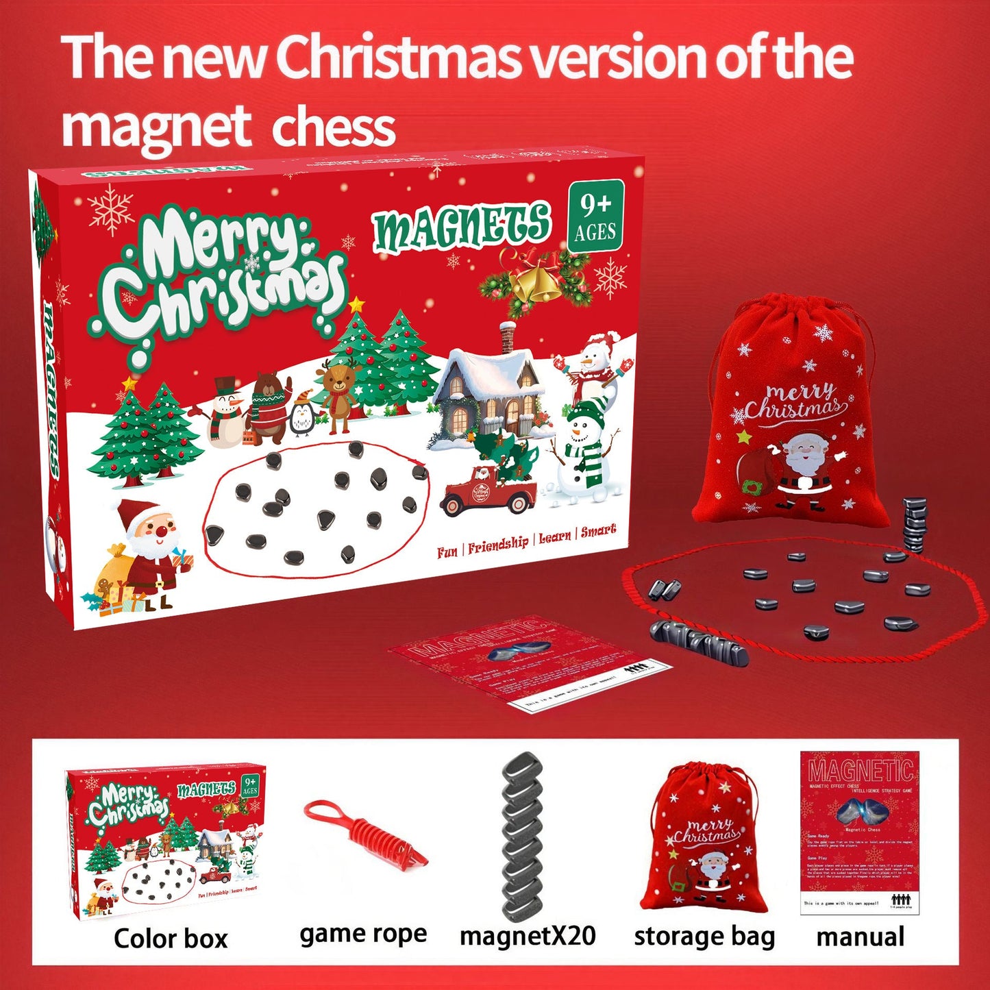 Magnetisches Schachspiel | Brehn