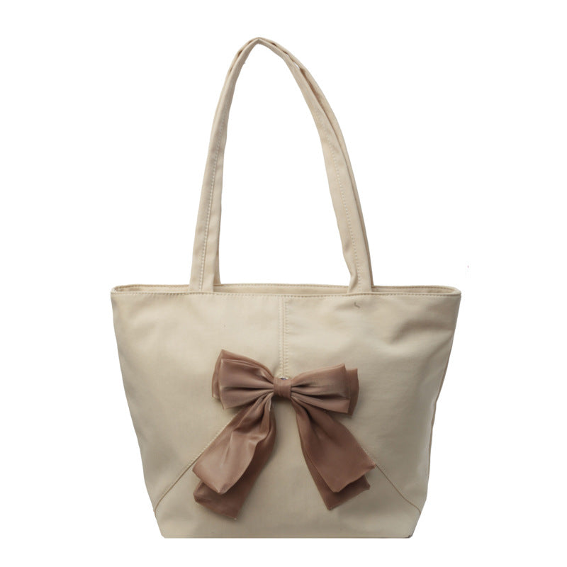 Elegante Bow Detail Tragetasche Brehn