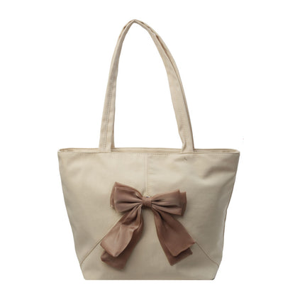 Elegante Bow Detail Tragetasche Brehn