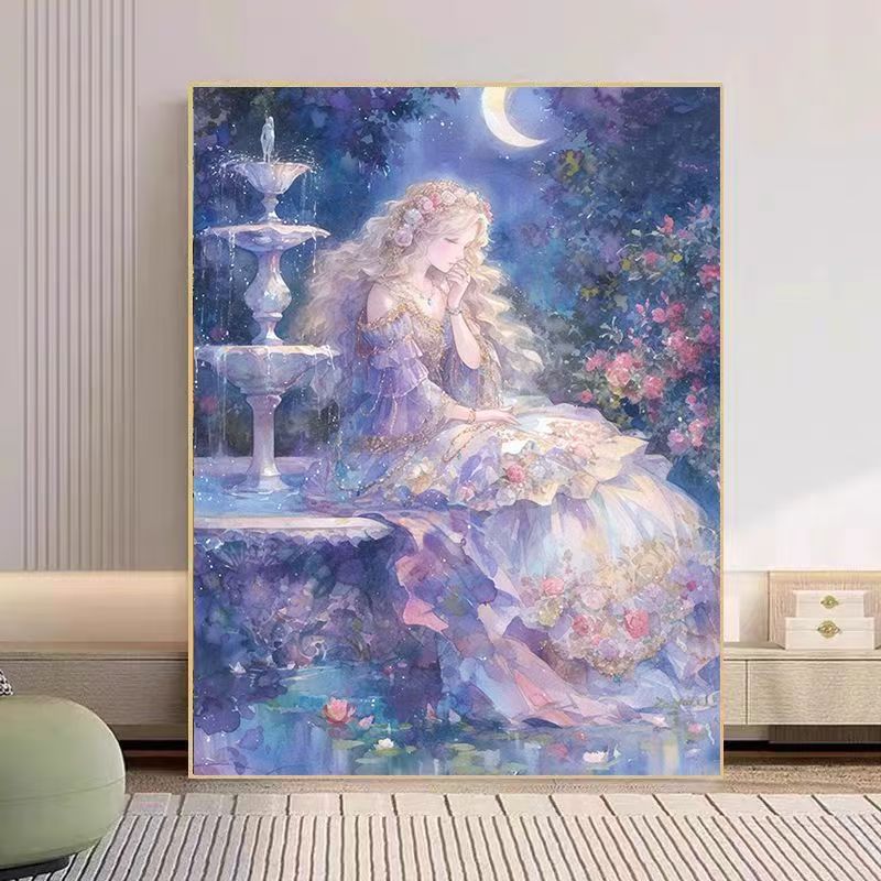 Traumhafte Fantasy-Illustration Wandkunst Brehn