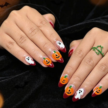 Festliches Halloween-Nail-Art-Design Brehn