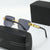 Damen elegante Sonnenbrille mit luxuriösem, glitzerndem Rahmen Brehn