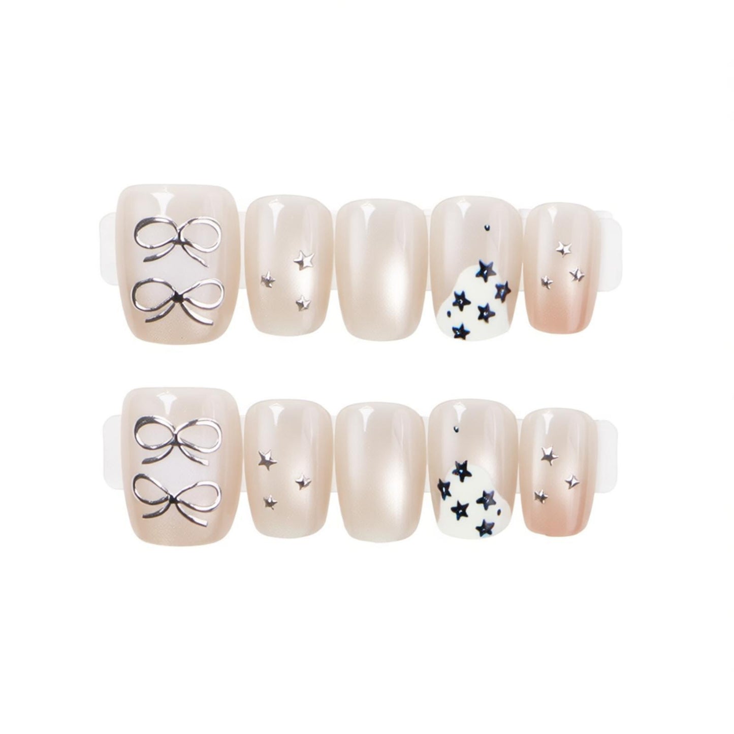 Elegantes Press-On-Nagelkunstset mit einzigartigen Designs Brehn