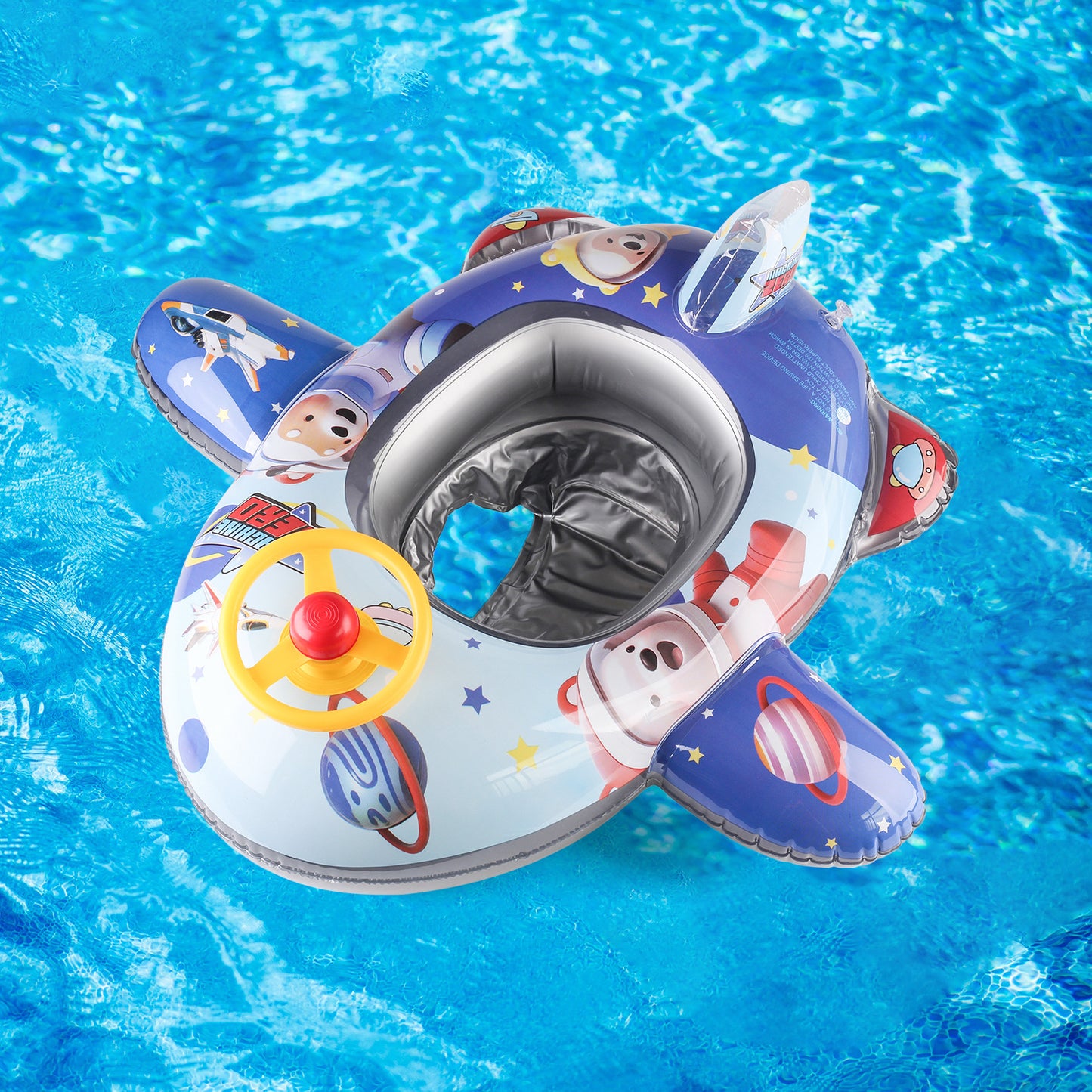 Damen Aufblasbarer Schwimmring mit Sicherheitssteuerung Brehn