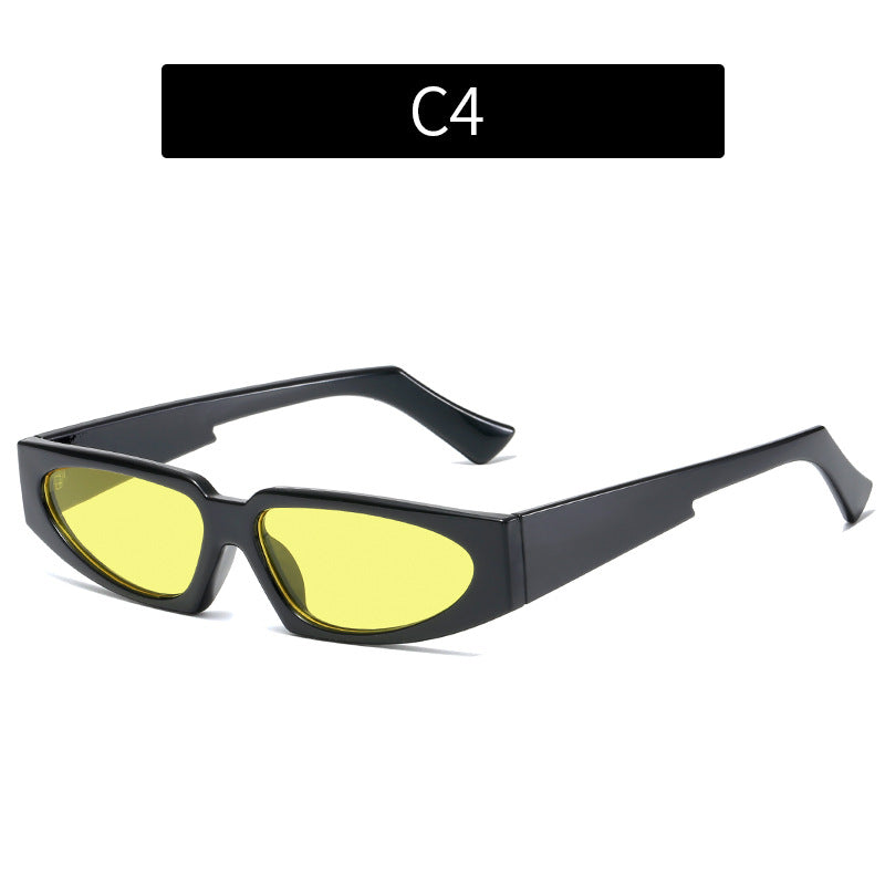 Futuristische Low-Profile Shield Sonnenbrillen
