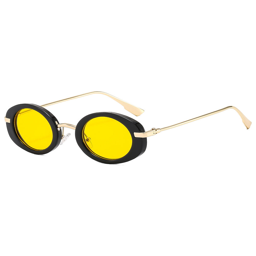 Damen modische Sonnenbrille im avantgardistischen Design Brehn