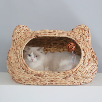 Gemütliches Katzenbett im Tierdesign Brehn