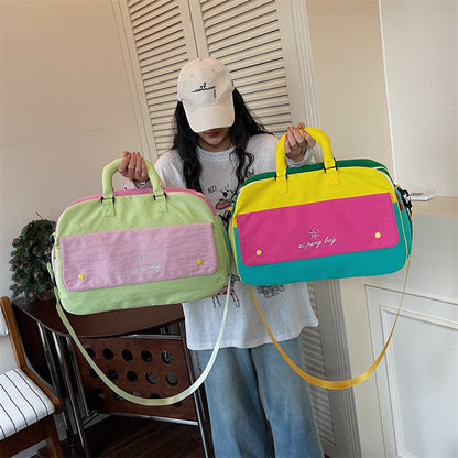Vielseitige Mehrfachtaschen Sport Wochenende Duffle Brehn