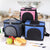Stilvolle isolierte Lunch Tasche