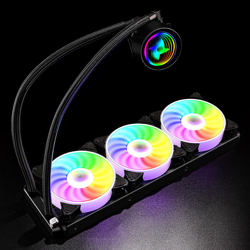 RGB Flüssigkeits-CPU-Kühler mit Dual-Lüfter-Technologie Brehn