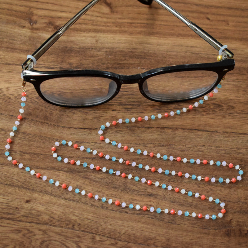 Multi-Color Beaded Eyewear Chain Brehn