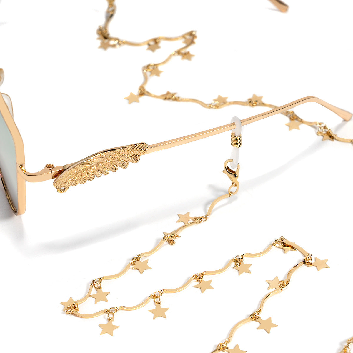 Elegante Goldene Sternenkette Brehn