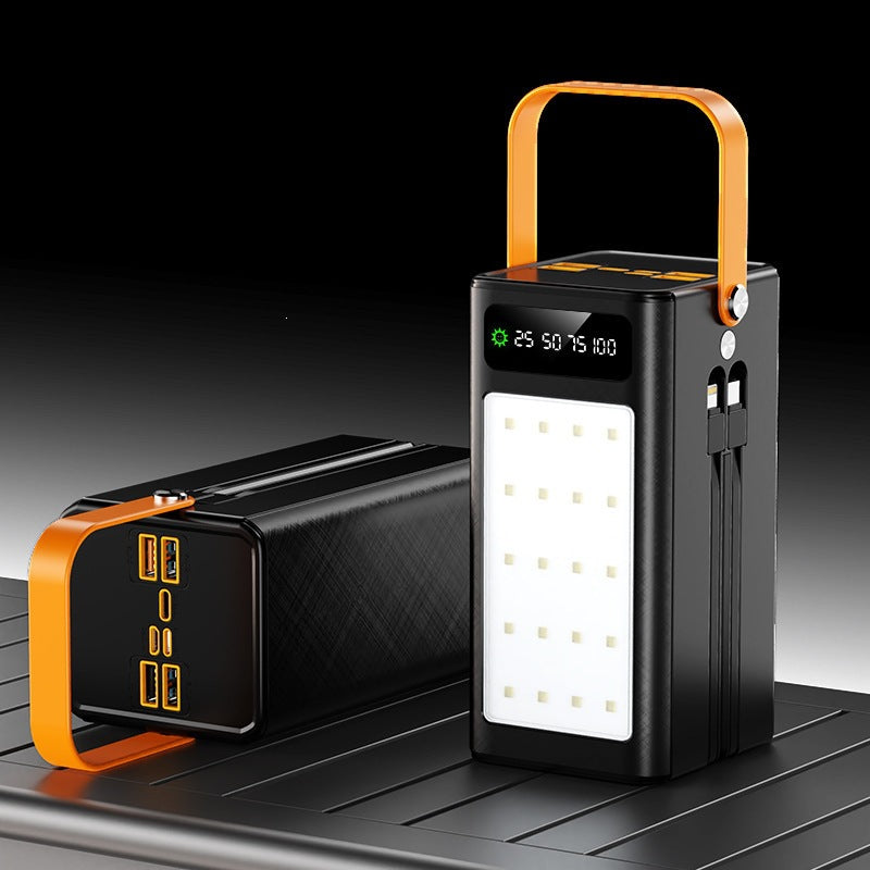 tragbare Powerbank mit LED-Lampe Brehn