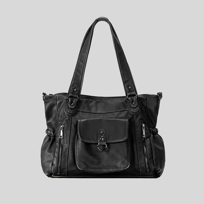Multitaschen Leder Hobo Handtasche