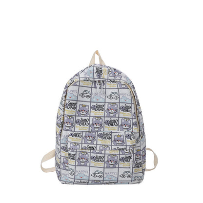 Cartoon gemusterten Rucksack Brehn