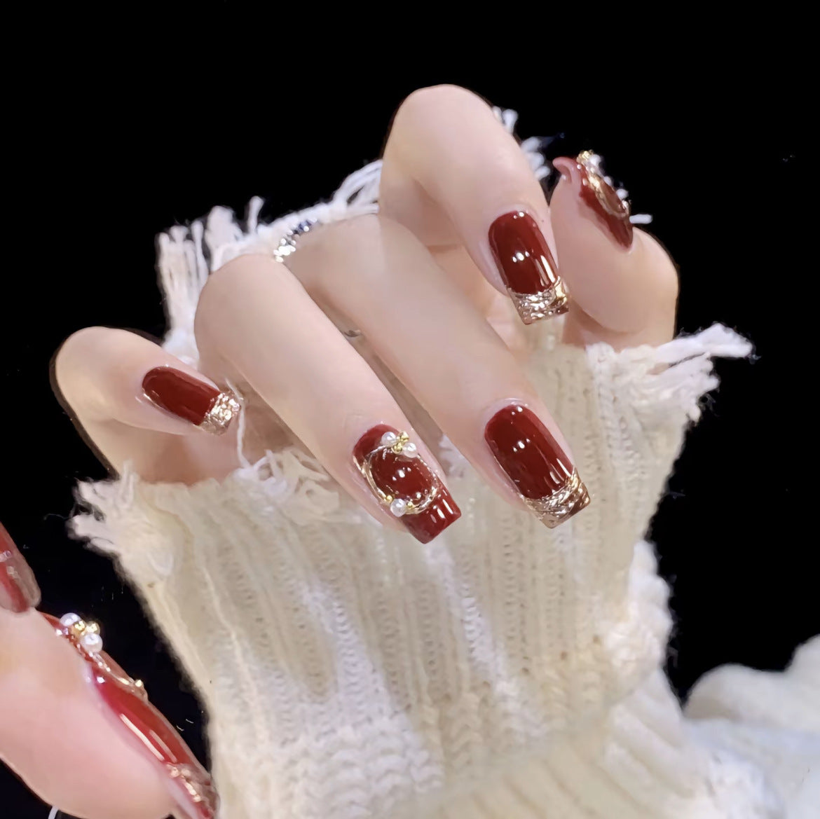 Kunstvolle Nagelspitzen Design Brehn